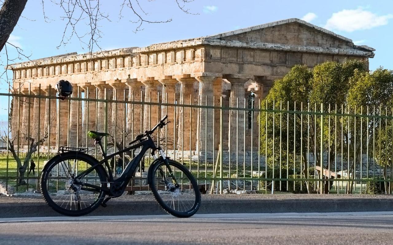 Villa Claudianna Bed & Bike Пестум Экстерьер фото